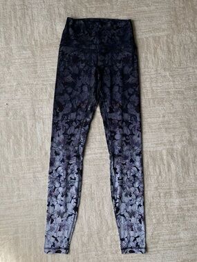 Lululemon Align High-Rise Leggings in the Nightfall Blossom Print